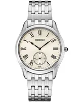 Seiko Men's Analog Essentials Stainless Steel Bracelet Watch 39mm