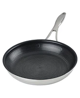 Circulon SteelShield C-Series Tri-Ply Clad Nonstick Frying Pan Set, 2-Piece, Silver