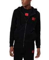 Hugo by Boss Men's Regular-Fit Full-Zip Hoodie, Created for Macy's