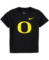 Toddler Boys and Girls Nike Black Oregon Ducks Logo T-shirt