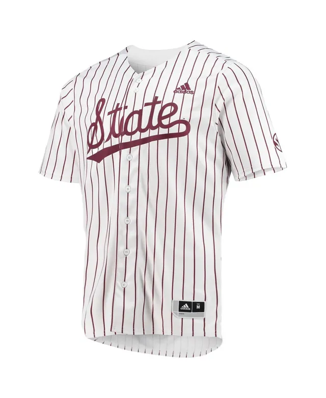 Men's adidas White Mississippi State Bulldogs Replica Baseball Jersey