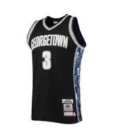 Men's Mitchell & Ness Allen Iverson Black Georgetown Hoyas 1995-96 Authentic Throwback Jersey