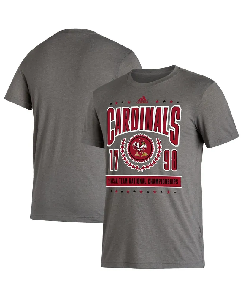 adidas White Louisville Cardinals Fresh Pride T-shirt