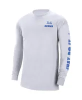 Men's Nike White Ucla Bruins Heritage Max 90 Long Sleeve T-shirt