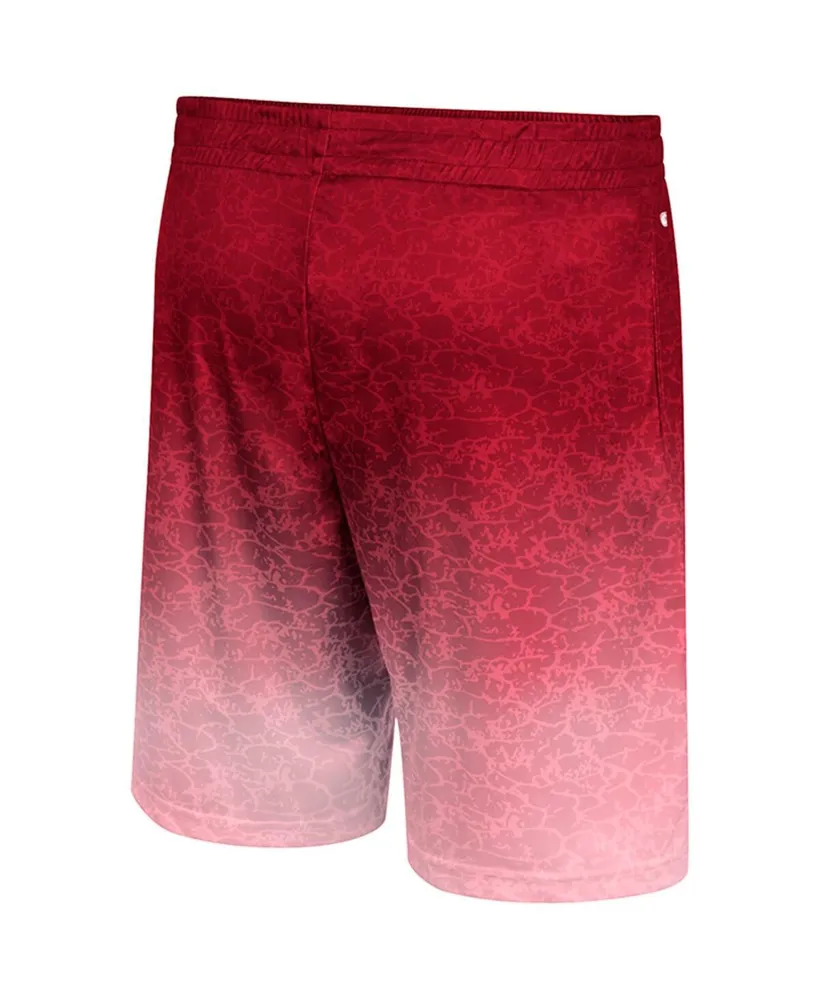 Men's Colosseum Cardinal Arkansas Razorbacks Walter Shorts