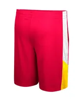 Big Boys Colosseum Cardinal Usc Trojans Very Thorough Colorblock Shorts