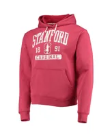 Men's League Collegiate Wear Cardinal Stanford Cardinal Volume Up Essential Fleece Pullover Hoodie