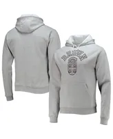 Men's League Collegiate Wear Heathered Gray Brown Bears Seal Neuvo Essential Fleece Pullover Hoodie