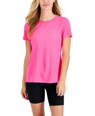 Id Ideology Women's Mesh T-Shirt, Created for Macy's
