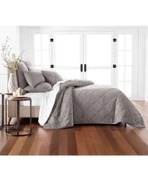 Hotel Collection Dobby Diamond 3-Pc. Coverlet Set, Full/Queen, Exclusively at Macy's