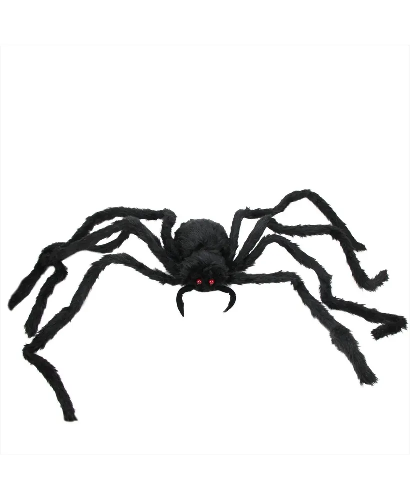 48" Spider with Led Flashing Eyes Halloween Decoration