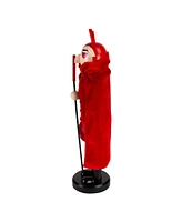 Devil Holding Pitch Fork Halloween Nutcracker, 14"