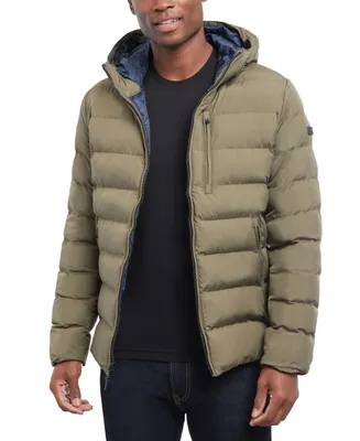 Michael Kors Men's Hooded Puffer Jacket, Created For Macy's