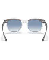 Ray-Ban Unisex Low Bridge Fit Sunglasses, Hawkeye 54