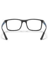 Ray-Ban RB8908 Optics Unisex Rectangle Eyeglasses