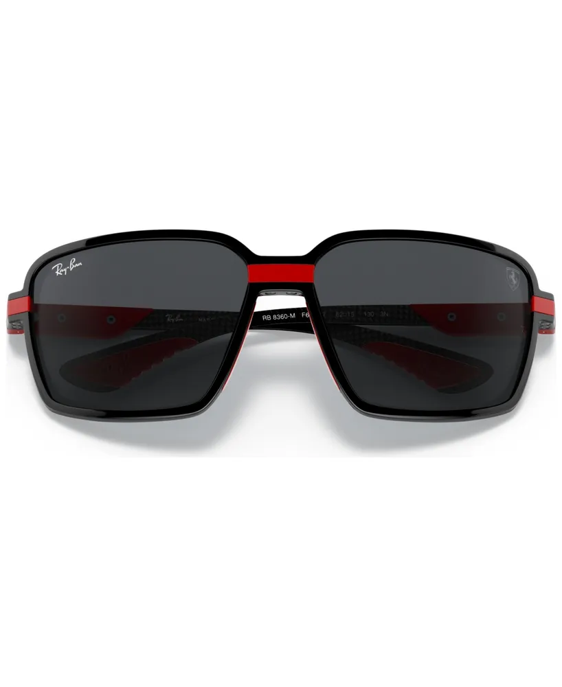 Ray-Ban RB8360M Scuderia Ferrari Collection 62 Unisex Sunglasses