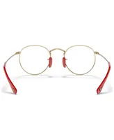 Ray-Ban Scuderia Ferrari RX3447VM Unisex Round Eyeglasses