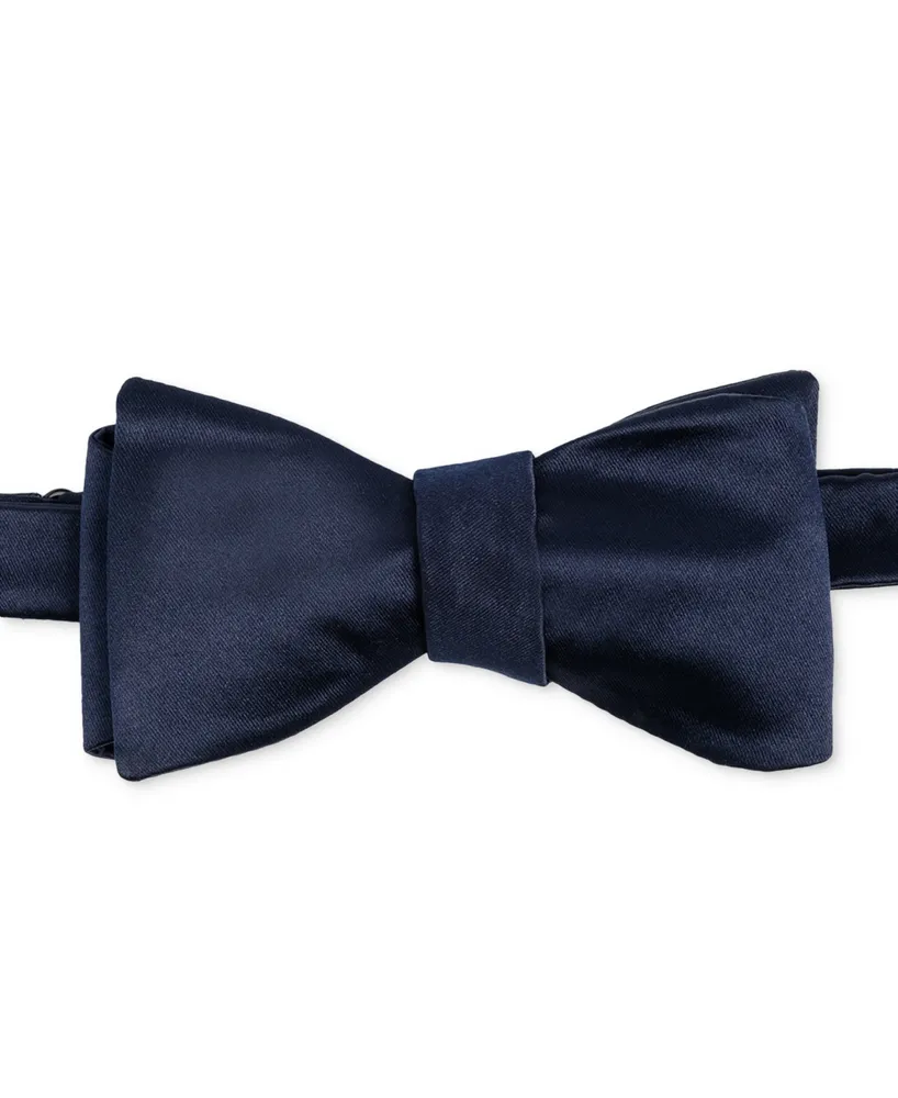 ConStruct Men's Satin Self-Tie Bow Tie