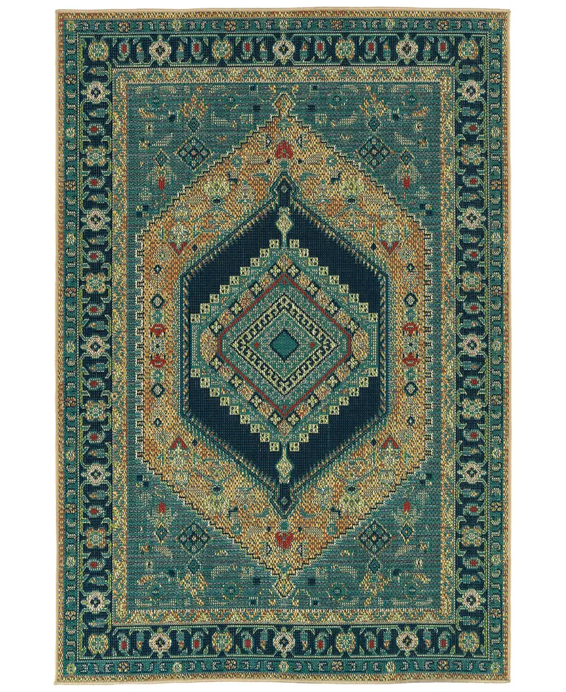 Tamara Day Lee Boulevard TDL01 7'2" x 10'5" Outdoor Area Rug