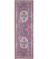 Nicole Curtis Series 1 SR105 2' x 6' Runner Area Rug