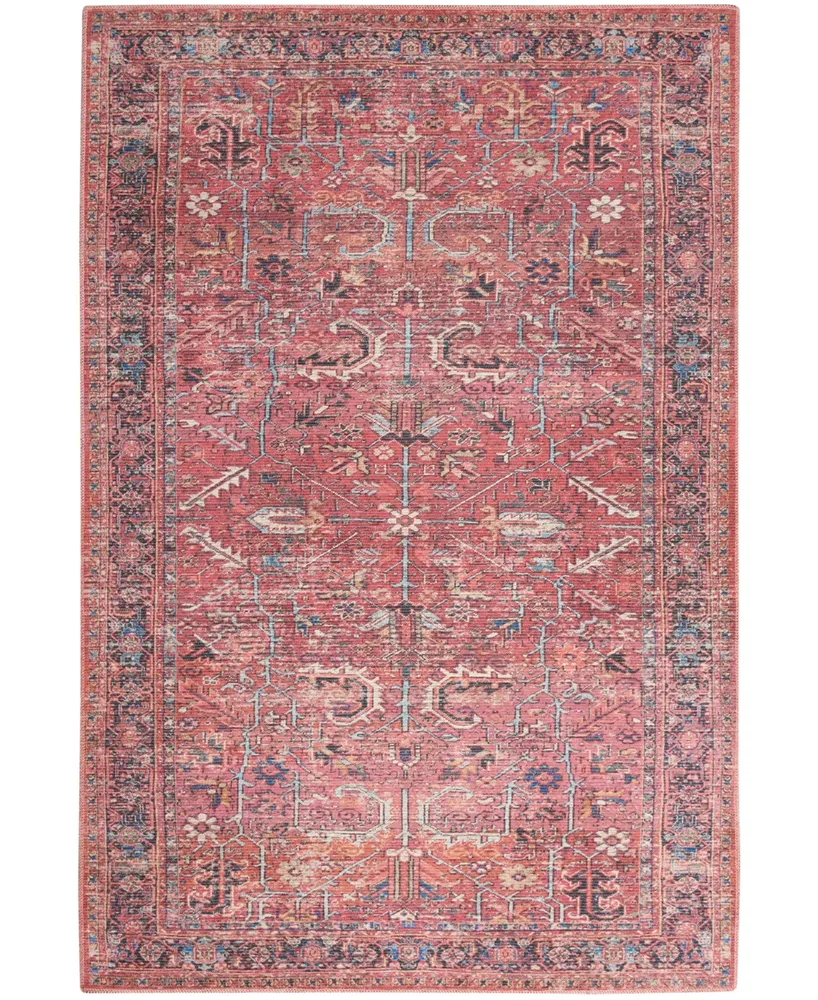 Nicole Curtis Series 1 SR102 Machine-Washable 7'10" x 9'10" Area Rug