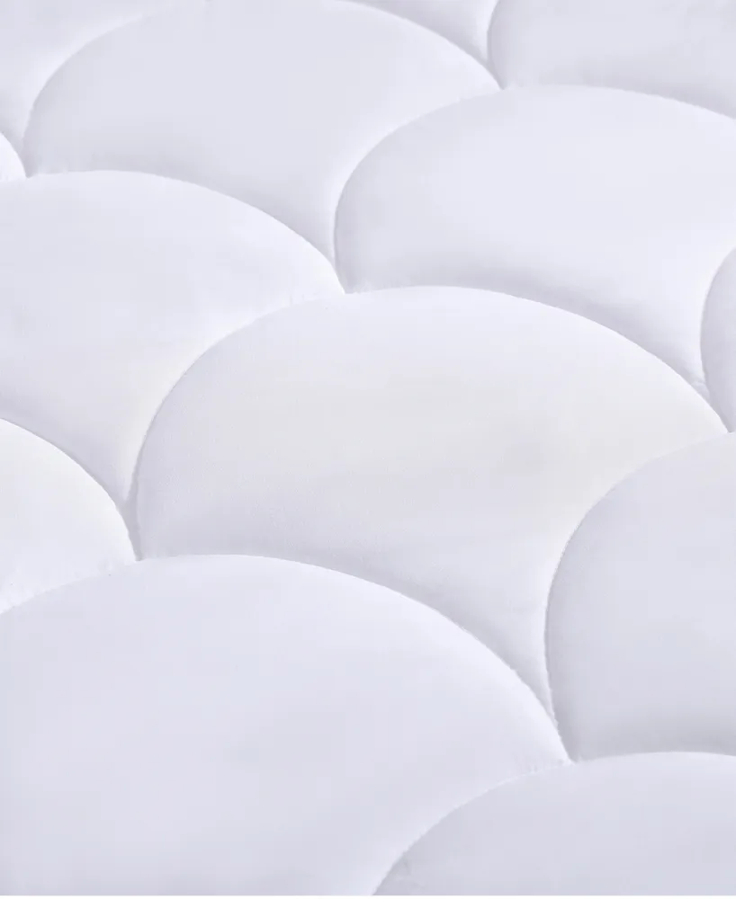 Royal Luxe Water-Resistant Quilted Down Alternative Mattress Pad, Queen, Created for Macy's