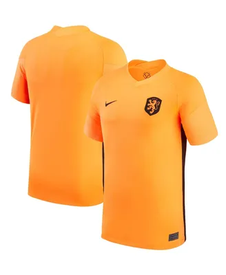 Men's Nike Orange Netherlands Women's National Team 2022/23 Home Replica Blank Jersey