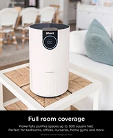 Shark Air Purifier with True Hepa, Microban Antimicrobial Protection, Cleans up to 500 Sq. Ft, HP102