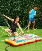 Hasbro Operation Splash Game by WowWee Backyard Sprinkler Mat Kids Game with 5 Foam Elements Ages 4 And Up