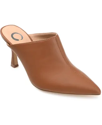 Journee Collection Women's Shiyza Pointed Toe Dress Mules
