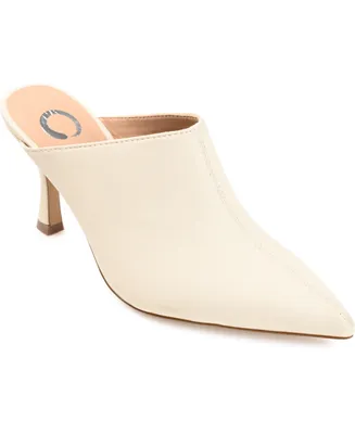 Journee Collection Women's Shiyza Pointed Toe Dress Mules