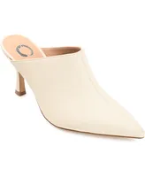 Journee Collection Women's Shiyza Pointed Toe Dress Mules