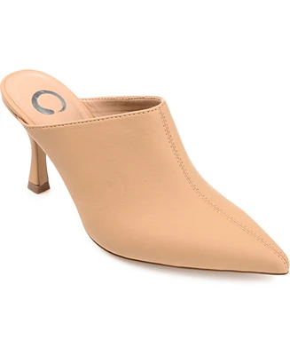 Journee Collection Women's Shiyza Pointed Toe Dress Mules