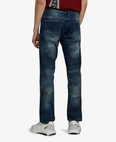 Ecko Unltd Men's Skinny Fit Camo Print Mamo Jeans