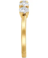 Diamond Five Stone Band (1 ct. t.w.) in 14k Gold