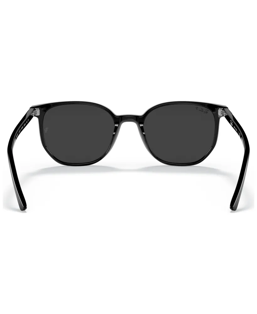 Ray-Ban Unisex Elliot 54 Polarized Low Bridge Fit Sunglasses, RB2197F54-p