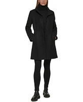 Calvin Klein Womens Petite Walker Coat, Created for Macys