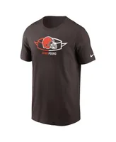 Men's Nike Brown Cleveland Browns Essential Local Phrase T-shirt