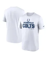 Men's Nike White Indianapolis Colts Legend Community Performance T-shirt