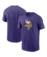 Men's Nike Purple Minnesota Vikings Primary Logo T-shirt