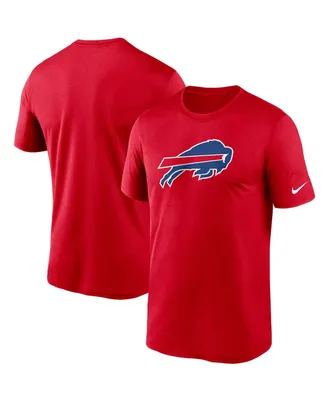 Men's Nike Red Buffalo Bills Logo Essential Legend Performance T-shirt