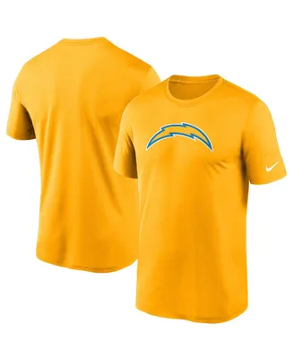 Men's Nike Gold Los Angeles Chargers Logo Essential Legend Performance T-shirt