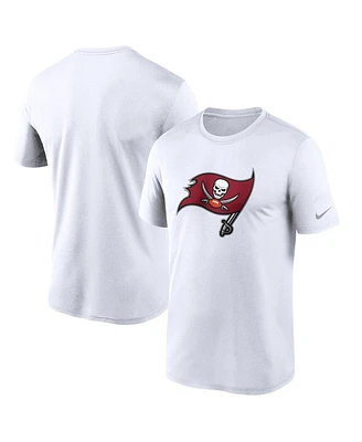 Men's Nike White Tampa Bay Buccaneers Logo Essential Legend Performance T-shirt