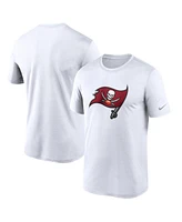 Men's Nike White Tampa Bay Buccaneers Logo Essential Legend Performance T-shirt