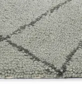 Kaleen Micha MCA98 2' x 8' Runner Area Rug - Silver