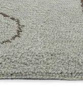 Kaleen Micha MCA95 3'6" x 5'6" Area Rug - Silver