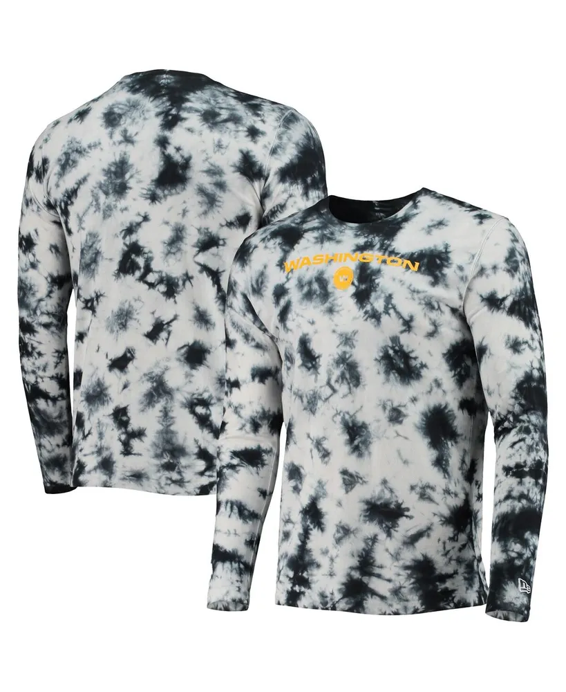 New Era Men's Navy Chicago Bears Tie-Dye Long Sleeve T-Shirt