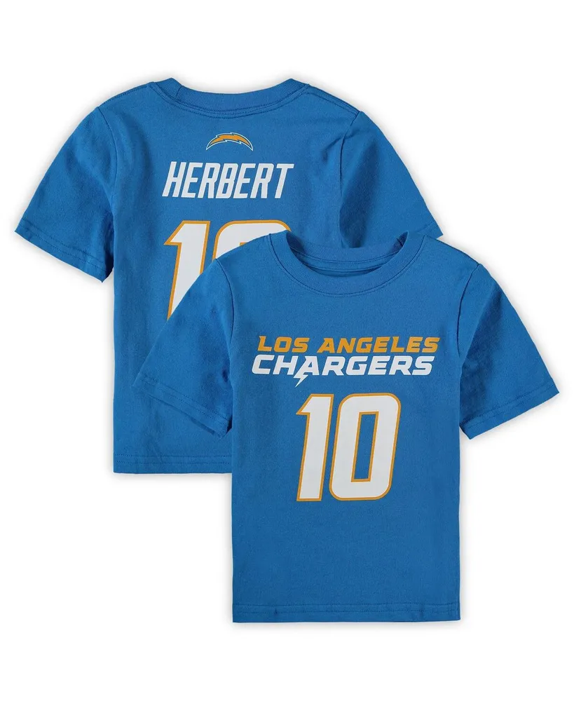 Justin Herbert Los Angeles Chargers Girls Youth Player Name