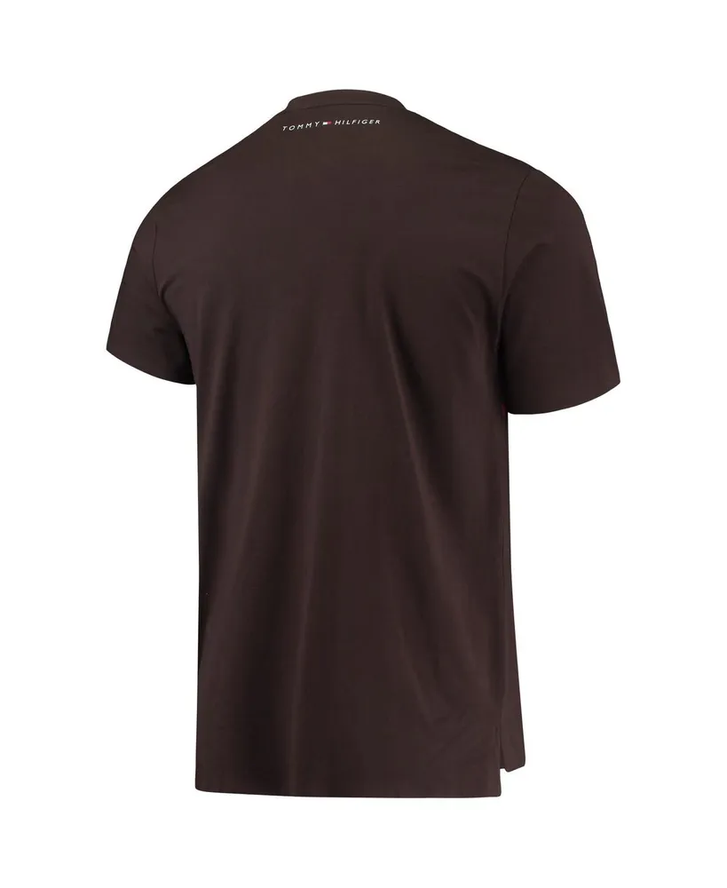 Men's Tommy Hilfiger Brown Cleveland Browns The Travis T-shirt