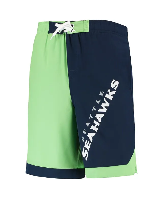 Youth Navy/Silver Dallas Cowboys Conch Bay Board Shorts